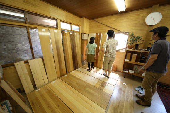 木の香り実感！素材選定ツアー＆打合せ