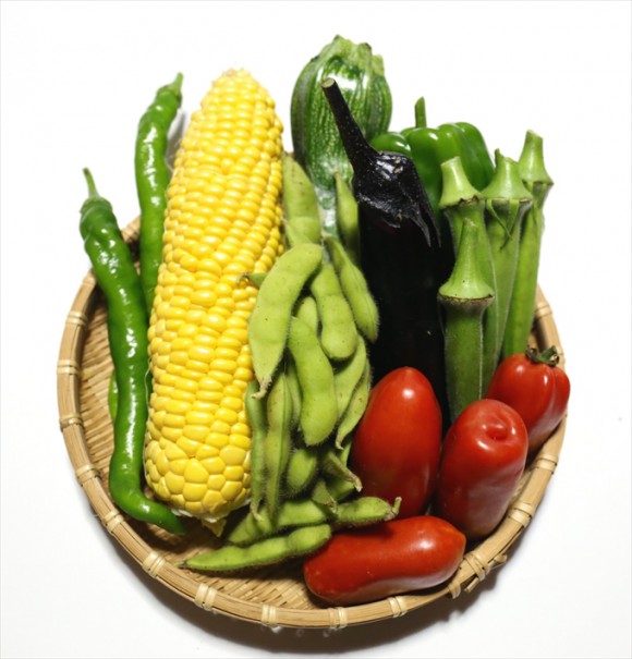 8月のお土産野菜＆秋冬種はピンク色