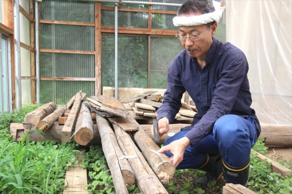 古材採寸＆リスト化完了