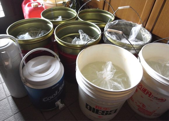 断水時のための記録