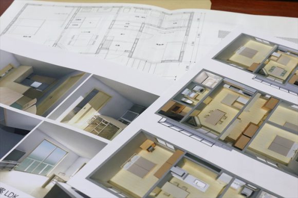 郵送でリモート打合せ進行中