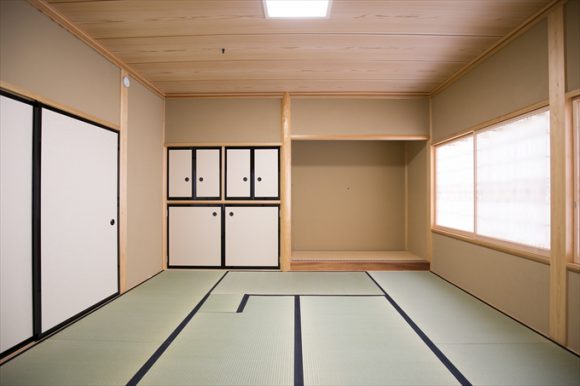 気づけば3年。茶室のある住まい竣工