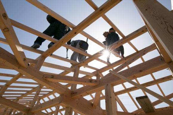 垂木の上を自由に歩けるようになりたい建方