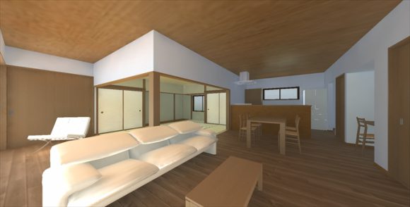 古民家リノベーション設計の３Dプロセス